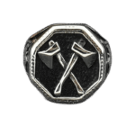 bague chevaliere face octogonale avec haches croisees roas200 200 1