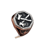 bague chevaliere face octogonale avec haches croisees roas200 936 1