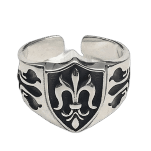 bague chevaliere fleur lys antique royaute redimensionnable roas200 599 1