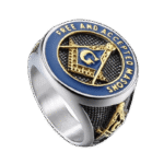 bague chevaliere franc maconne en acier inoxydable roas250 541 1