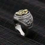 Bague Chevalière Ganesh: élégance Et Style Distinctif