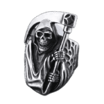 bague chevaliere homme acier inoxydable avec faucheuse tete de mort roas300 774 1
