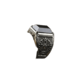 bague chevaliere homme ancienne avec pierre noire donyx roas300 572 1