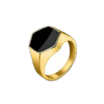 bague chevaliere homme aux formes geometriques 54 mm or hexagonale roas200 492 1