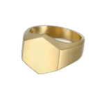 bague chevaliere homme aux formes geometriques 54 mm or hexagone roas200 522 1