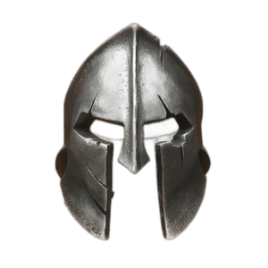 Bague Chevalière Homme Casque Spartiate - 57 Mm