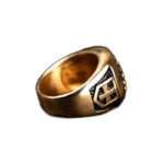 bague chevaliere homme en acier inoxydable or sublimez votre style roas250 271 1