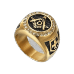 bague chevaliere homme en acier inoxydable or sublimez votre style roas250 470 1