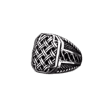 bague chevaliere homme en argent avec face rectangulaire ornee roas300 219 1