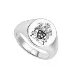 bague chevaliere homme en argent personnalisable 51 9 mm style 2 ronde roas300 157 1