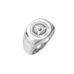 Bague Chevalière Homme En Argent Personnalisable
