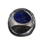 bague chevaliere homme en argent sterling 925 avec pierre de lapis lazuli roas300 998 1