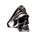 Bague Chevalière Homme Gothique L’armée Allemande - Redimensionnable