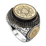 bague chevaliere homme luxueuse face ronde couleur or excitante roas400 892 1