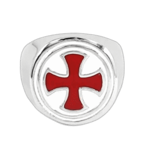 bague chevaliere homme metal argente croix rouge pattee 57 mm roas200 842 2
