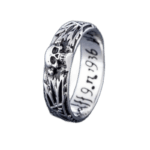 Bague Chevalière Homme Pour Un Style Gothique Affirmé - 51.8 Mm / Fin
