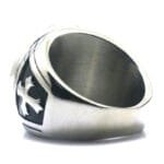 Bague Chevalière Homme Saint Benoit