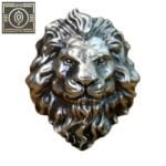 Bague Chevalière Lion Argent Massif - 54.4 Mm