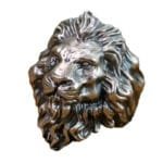 Bague Chevalière Lion Argent Massif