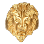 bague chevaliere lion gitan en acier inoxydable 54 4 mm roas200 123 1