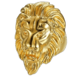 bague chevaliere lion gitan en acier inoxydable roas200 418 1