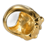 bague chevaliere lion gitan en acier inoxydable roas200 582 1