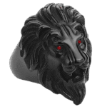 bague chevaliere lion yeux imitation rubis roas200 811 1