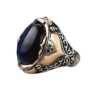 bague chevaliere luxe en argent massif sertie dune pierre tigre bleu 56 mm roas300 375 1
