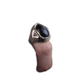 bague chevaliere luxe en argent massif sertie dune pierre tigre bleu roas300 770 1