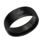 bague chevaliere magnifique en acier inoxydable 51 8 mm noir roas200 766 1