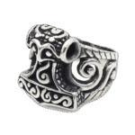 bague chevaliere marteau de thor en acier inoxydable modele 3 54 4 mm roas250 868 1