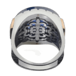 bague chevaliere moderne avec pierre zircon bleu cadeau ideal roas400 290 1