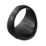 bague chevaliere noire en acier inoxydable roas250 132 1