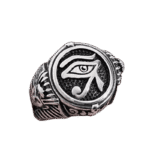 bague chevaliere oeil dhorus en acier symboles protecteurs roas200 468 1