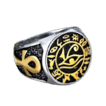 bague chevaliere oeil dhorus en acier symboles protecteurs roas200 750 1