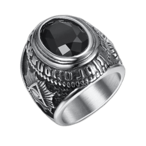 bague chevaliere oeil dhorus pierre noire artificielle 54 5 mm roas250 936 1