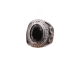 bague chevaliere oeil dhorus pierre noire artificielle roas250 197 1