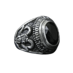 bague chevaliere oeil dhorus pierre noire artificielle roas250 244 1