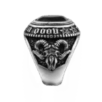 bague chevaliere oeil dhorus pierre noire artificielle roas250 727 1