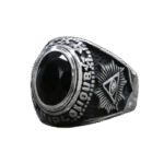 bague chevaliere oeil dhorus pierre noire artificielle roas250 952 1