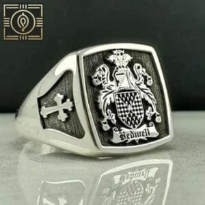 Bague Chevalière Personnalisable En Argent Massif - 46.8 Mm / Small