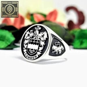 Bague Chevalière Personnalisable En Argent Sterling De Luxe - 46.8 Mm / Small