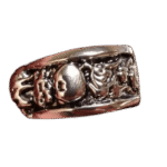 bague chevaliere reminiscence tete de mort en metal argente roas250 174 1