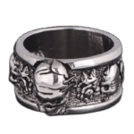 bague chevaliere reminiscence tete de mort en metal argente roas250 725 1