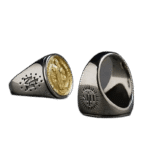 bague chevaliere royale en acier inoxydable roas400 716 1