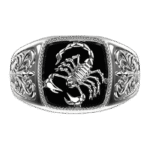 bague chevaliere scorpion homme face carree en alliage de zinc roas250 430 1
