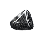 bague chevaliere symbole satanique en acier inoxydable roas250 437 2