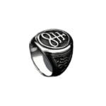 bague chevaliere symbole satanique en acier inoxydable roas250 777 2