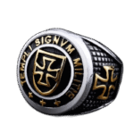 bague chevaliere templier en acier inoxydable roas250 653 1