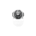 bague chevaliere tete de lionen argent sterling 49mm roas400 472 1